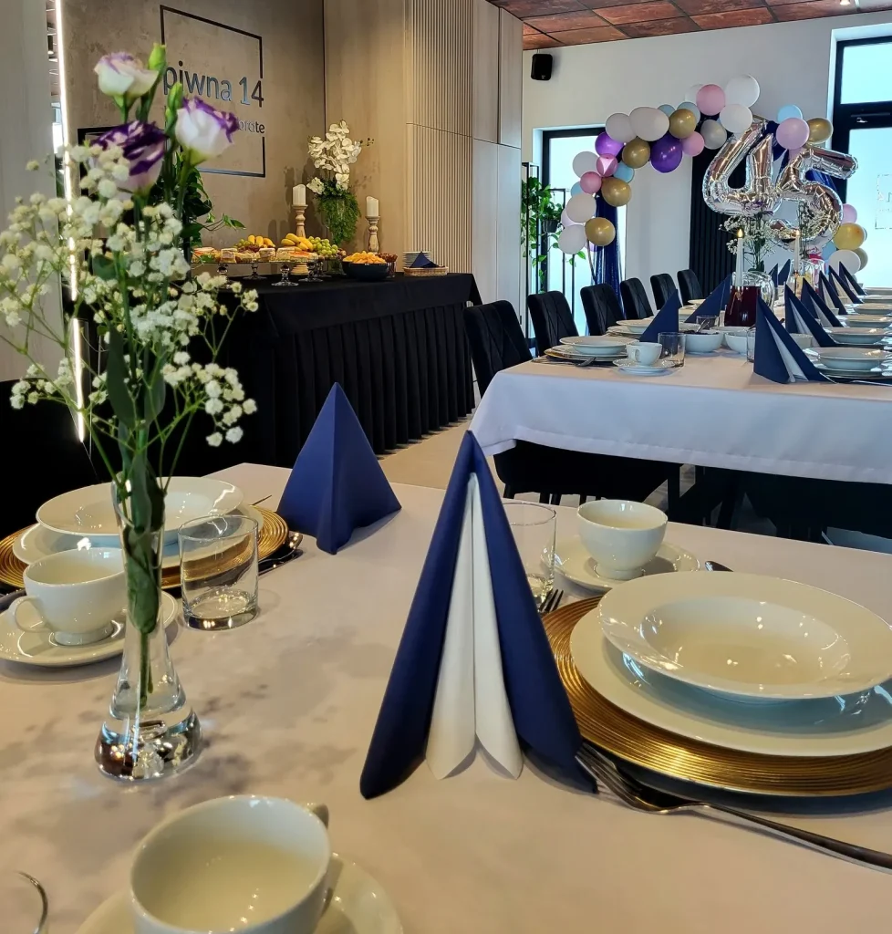 sala na kameralne przyjęcia